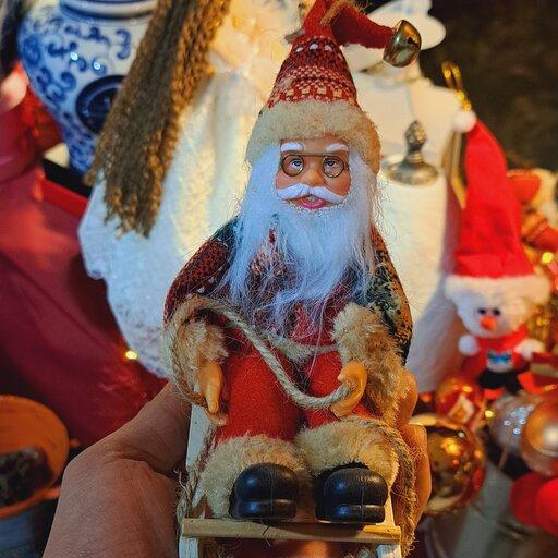 عروسک بابانوئل ارزان عروسک بابانویل کریسمسی کادوی کریسمس هدیه کریسمس مجسمه کریسمس لوازمات کریسمس درخت کریسمس