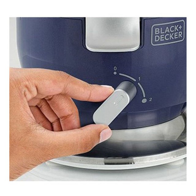 آبمیوه گیری بلک اندکر اصلی 1000وات دارای مخزن نیم لیتری تفاله