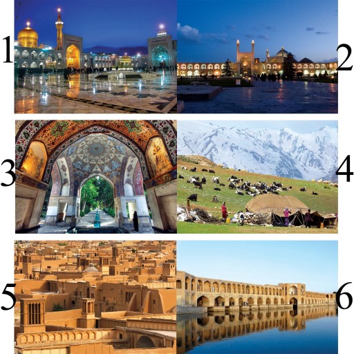 مجموعه اول - 5 عدد کارت پستال ایران به انتخاب خودتان