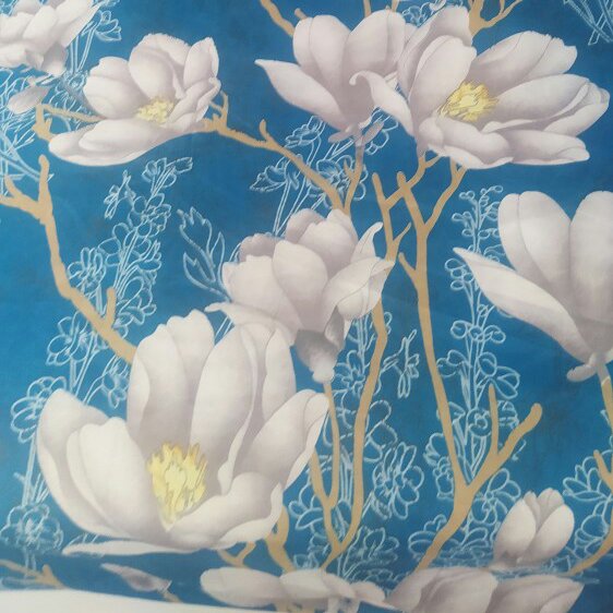 کاور تخت طرح گل دریایی تک رنگ یک نفره