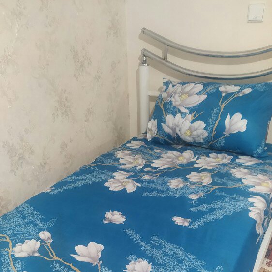کاور تخت طرح گل دریایی تک رنگ یک نفره