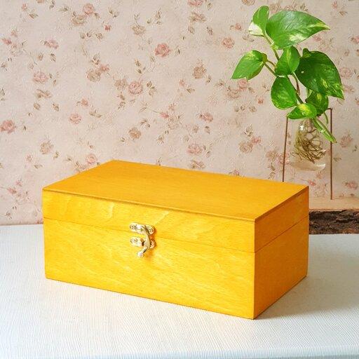 جعبه چوبی قفل دار (باکس چوبی)