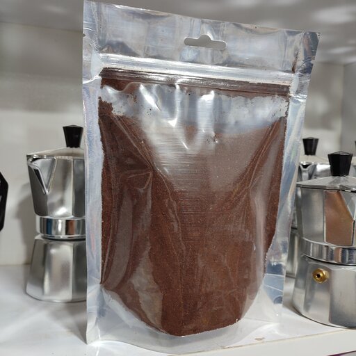 قهوه  اسپرسو  آسیاب شده تازه کافیئن بالا  عالی بسته های  200 گرمی