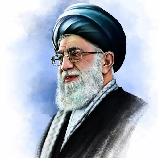 قاب عکس رهبر معظم انقلاب تصویر سید علی خامنه ای با کیفیت بسیار بالا