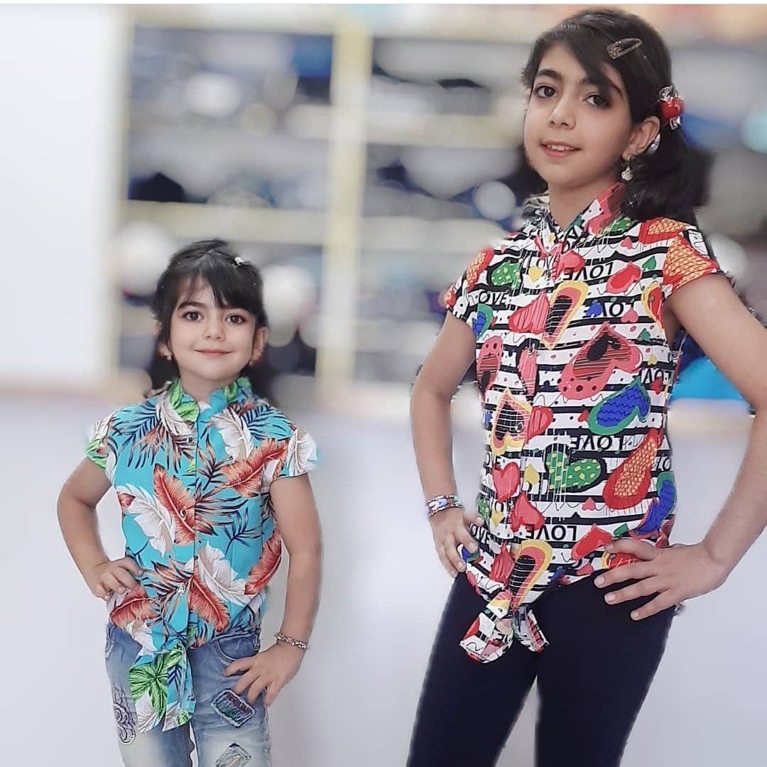 پیراهن پایین گره ای هاوایی