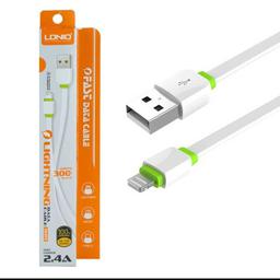 کابل تبدیل USB به lightning الدینیو LDNIO مدل XS 073 طول 30 سانتی متر