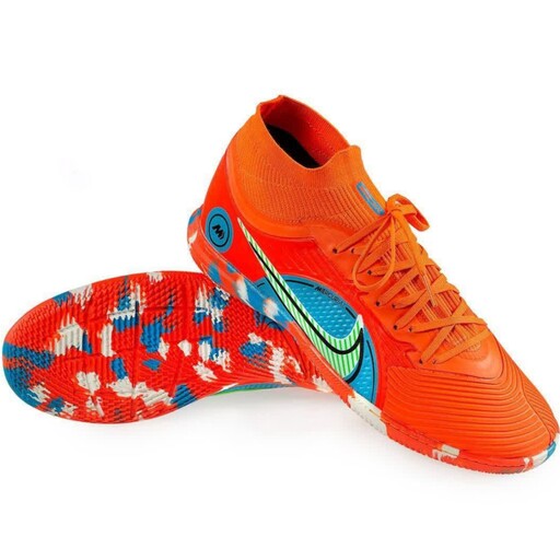 کفش فوتسال (سالنی) جورابی (ساقدار) نایک ویپور پرو Nike-Vapor-Pro نارنجی