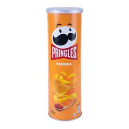 چیپس 165 گرمی  با طعم پاپریکا پرینگلز - PRINGELS 