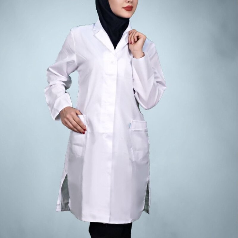 روپوش پزشکی سفید زنانه