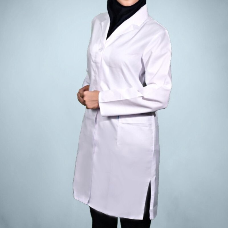 روپوش پزشکی سفید زنانه