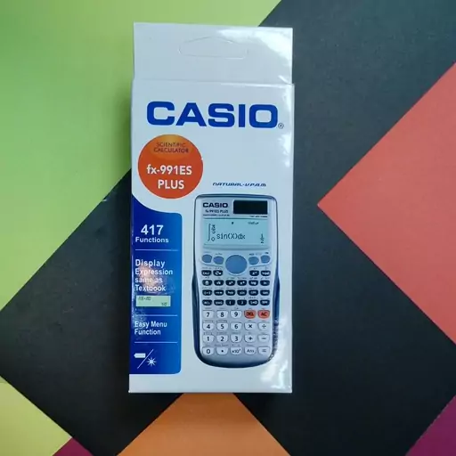 ماشین حساب مهندسی Casio Fx991 Es Plus - کاسیو اف ایکس 991 ای اس پلاس (ارسال رایگان)