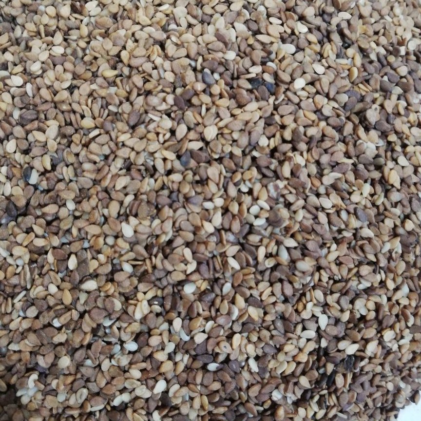 کنجدقهوه ای 100گرم چاشنی خاتون