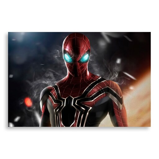 تابلو شاسی طرح مرد عنکبوتی Spider Man مدلNV0196