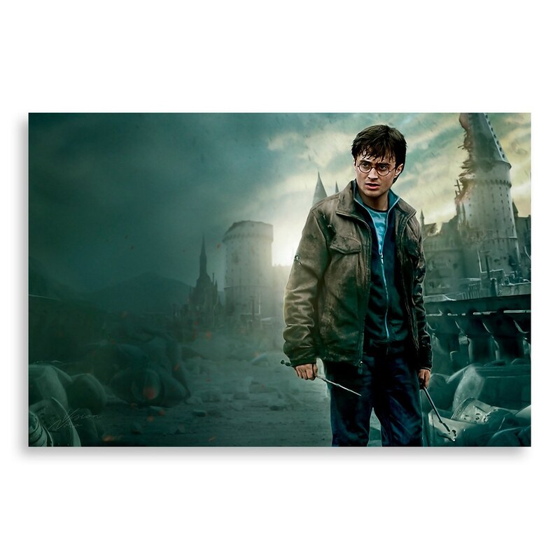 تابلو شاسی طرح فیلم هری پاتر Harry Potter مدل NV0406