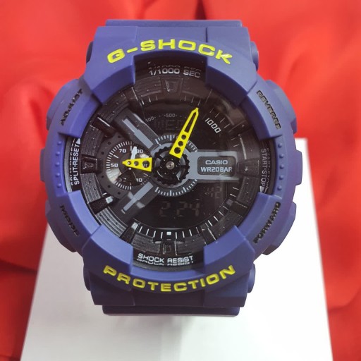 ساعت مچی مردانه کاسیو جیشاک بند و بدنه رزین casio g_shock