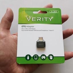 رابط OTG اتصال فلش به گوشی micro USB مشکی جنس خوب