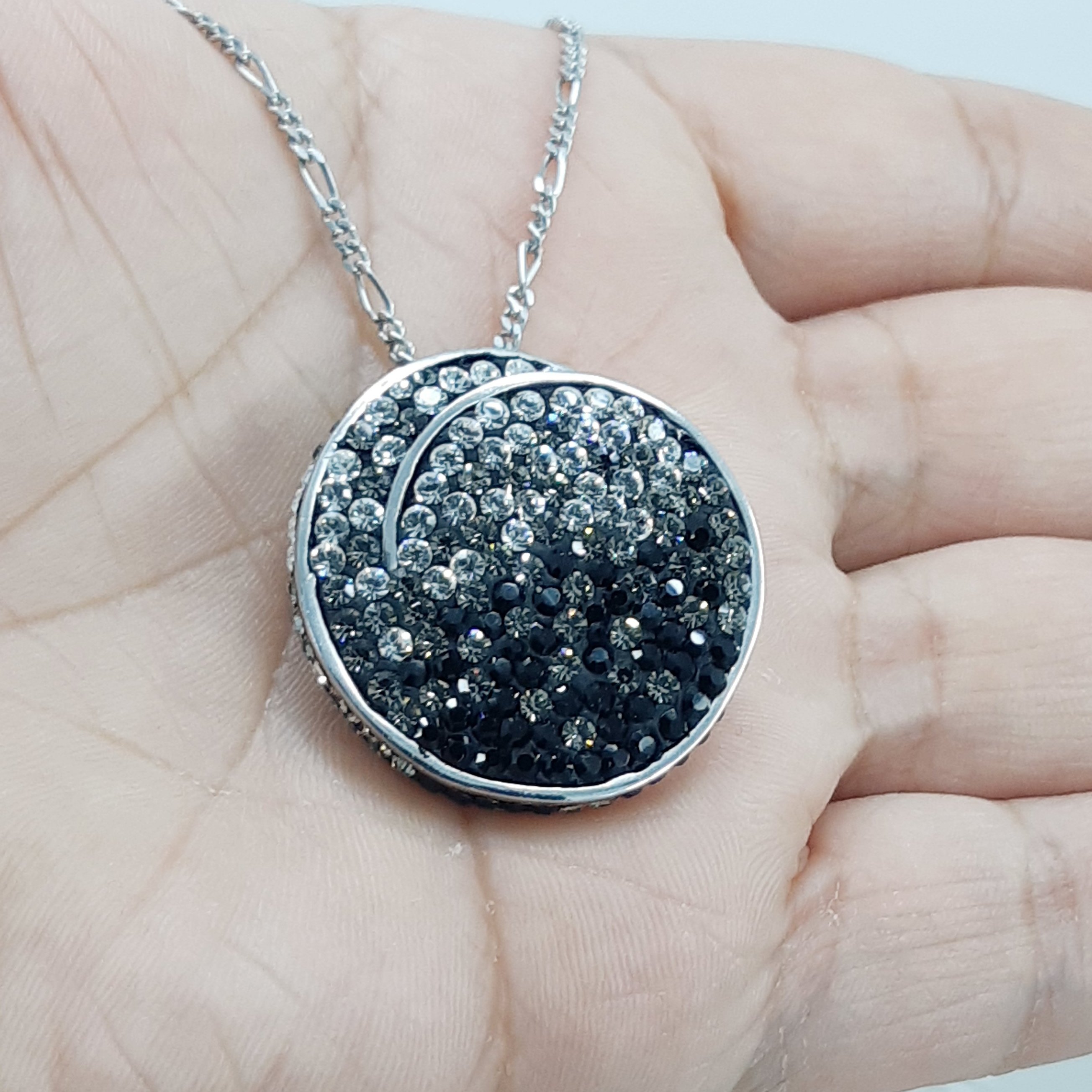 آویز نقره زنانه سواروسکی