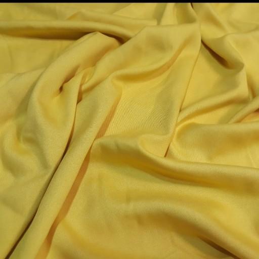 نخی ساده ایرانی رنگ زرد خردلی - عرض 150 -  نرم و لطف  - رنگ ثابت- آبرفت 4 درصد -