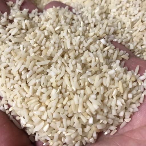 برنج شکسته دودی سنتی ( هیزمی ) بابخانه صدری دمسیاه سفارشی 10 کیلو
