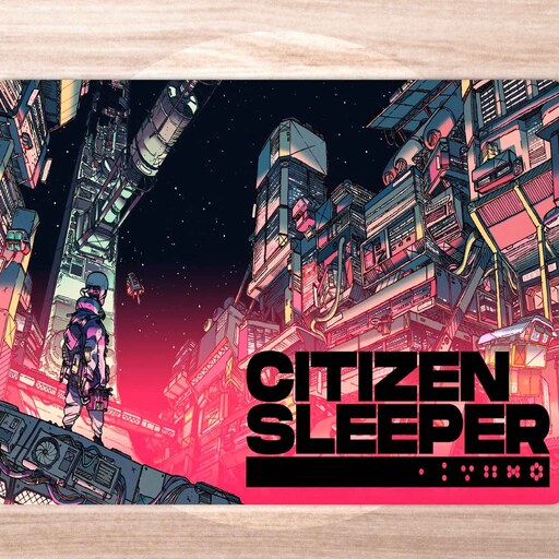 فروش ماوس پد با طرح ستیزن اسلیپر ( Citizen Sleeper ) طرح 01 