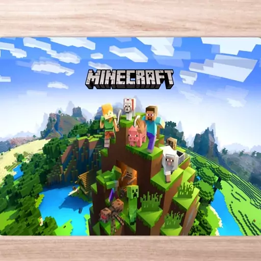 فروش ماوس پد با طرح ماینکرفت( Minecraft ) طرح 01 