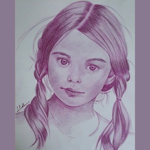 نقاشی از چهره کودک