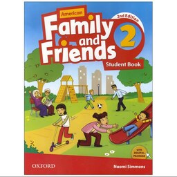 کتاب فمیلی فرندز American Family and Friends 2  2nd (SB WB DVD)  2