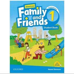 کتاب فمیلی فرندز American Family and Friends 1 2nd (SB  WB  DVD) 1