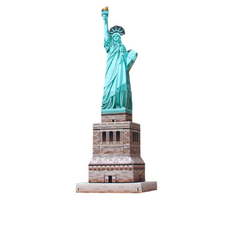 کاردستی ماکت مقوایی مجسمه آزادی آمریکا