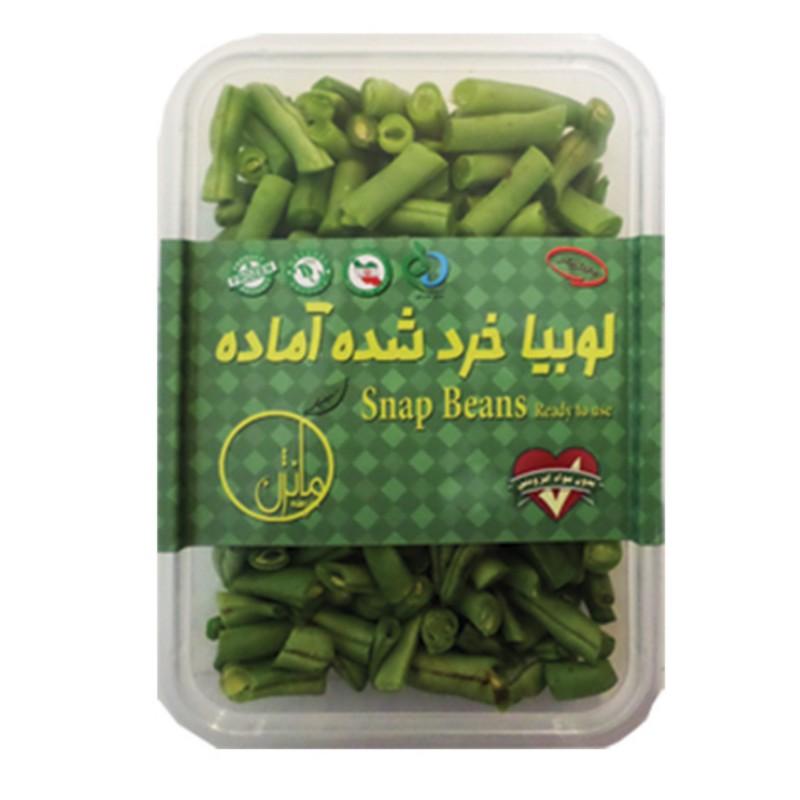لوبیا سبز خرد شده مانژن