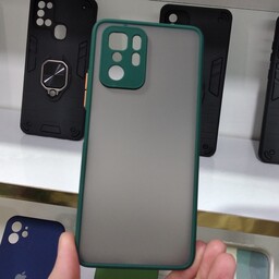 قاب گوشی شیائومی  X3 GT و Note 10 Pro 5G   پشت مات سبز