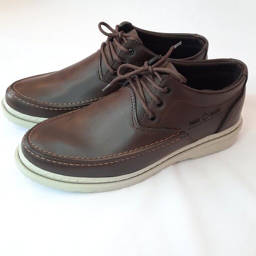 کفش مردانه مجلسی رنگ قهوه ای سایز  40 تا 44 جنس رویه فوم