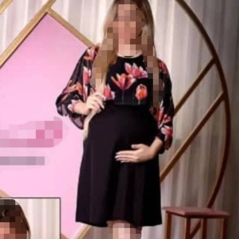 لباس بارداری شیردهی مجلسی حریر شنل
