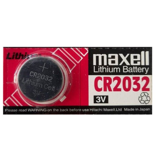 باتری سکه ای مکسل مدل CR 2032 مناسب برای دستگاه قند خون