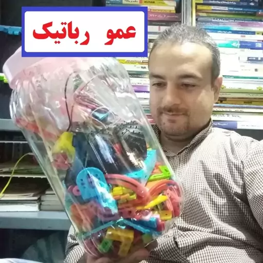 پکیج رباتیک ترم 0 صفر ربات سازی آموزش الفبای رباتسازی روش عمو رباتیک ترم  بندی شده ساخت کاردستی متحرک کنترلی برقی خلاقیت