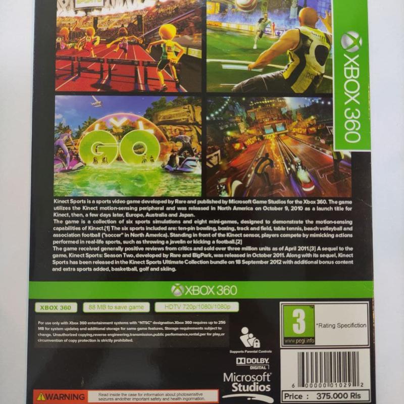 بازی ایکس باکس 360 Kinect Sports