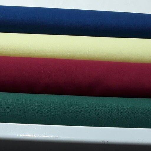  پارچه شانتون نخ تایوانی در 4 رنگ 