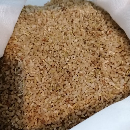 برنج نیم دانه قهوه‌ ای بیست کیلویی