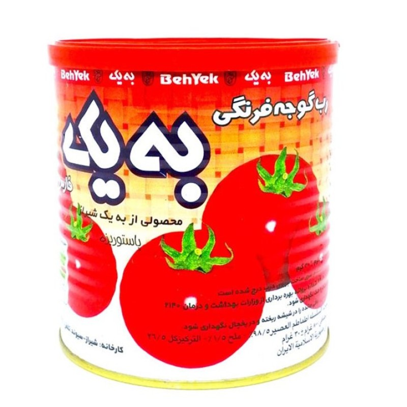 رب گوجه فرنگی به یک شیراز 800 گرمی به قیمت درب کارخانه