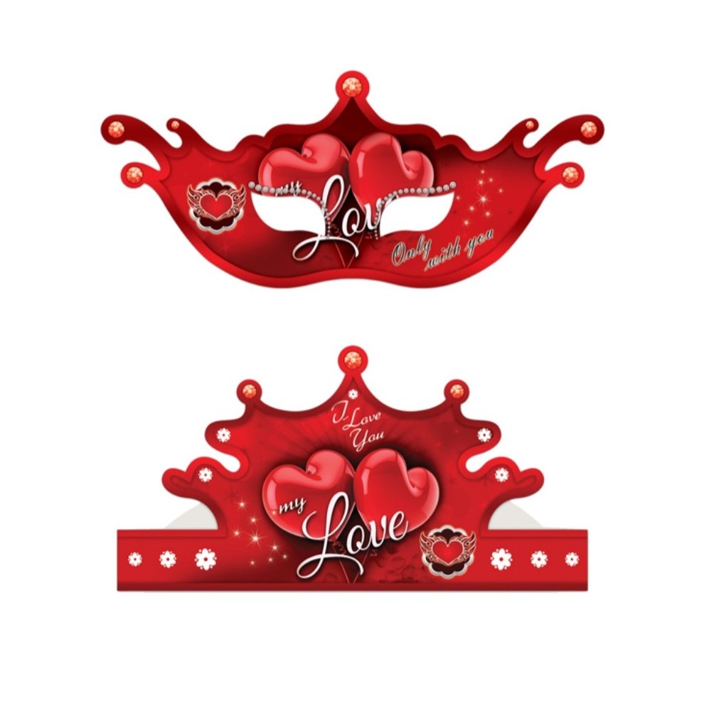پک تولد تمLOV قلب81تیکه