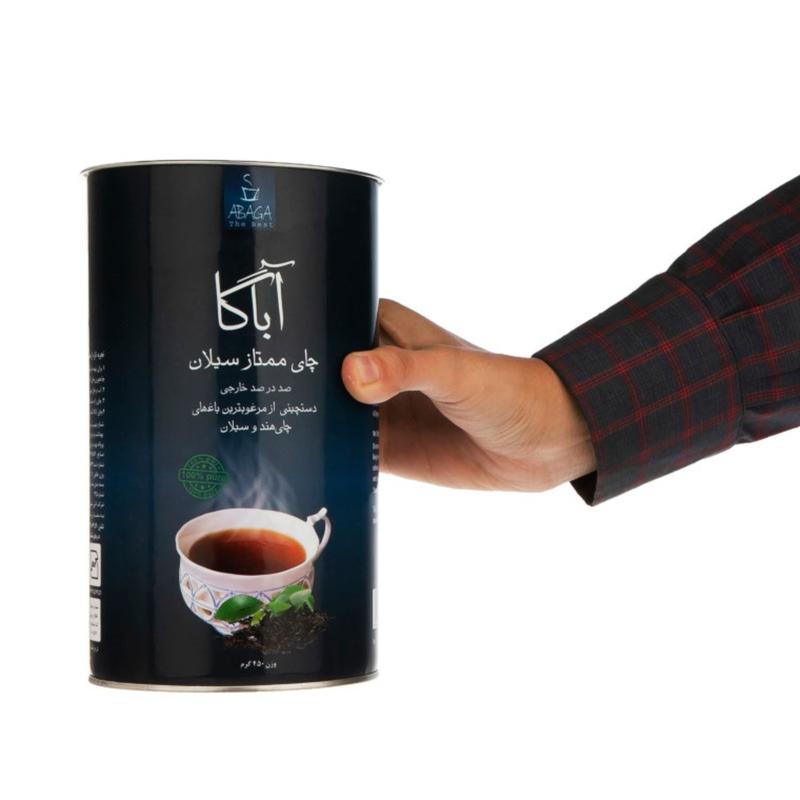 چای سیاه ممتاز سیلان آباگا-450گرم 