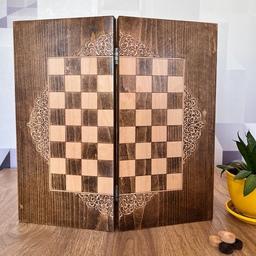 صفحه شطرنج چوبی
