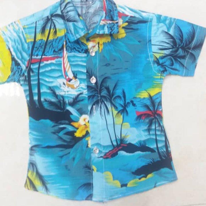 پیراهن پسرانه هاوایی 