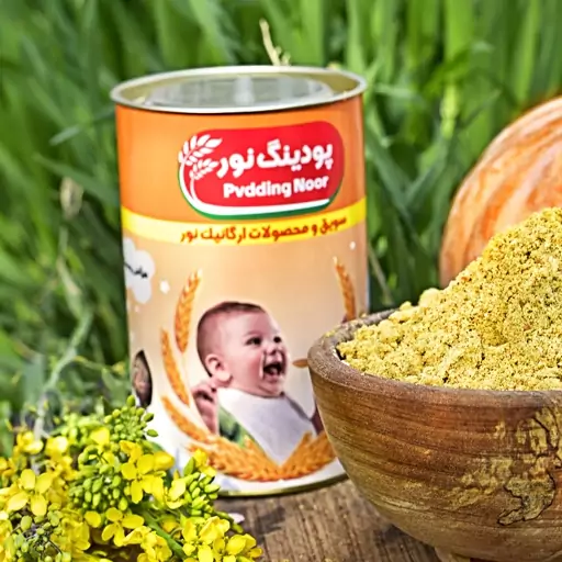 سویق پودینگ کدو حلوایی.