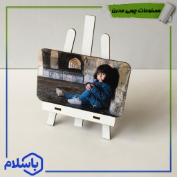 پایه نگهدارنده چوبی تخته شاسی عکس با چاپ عکس