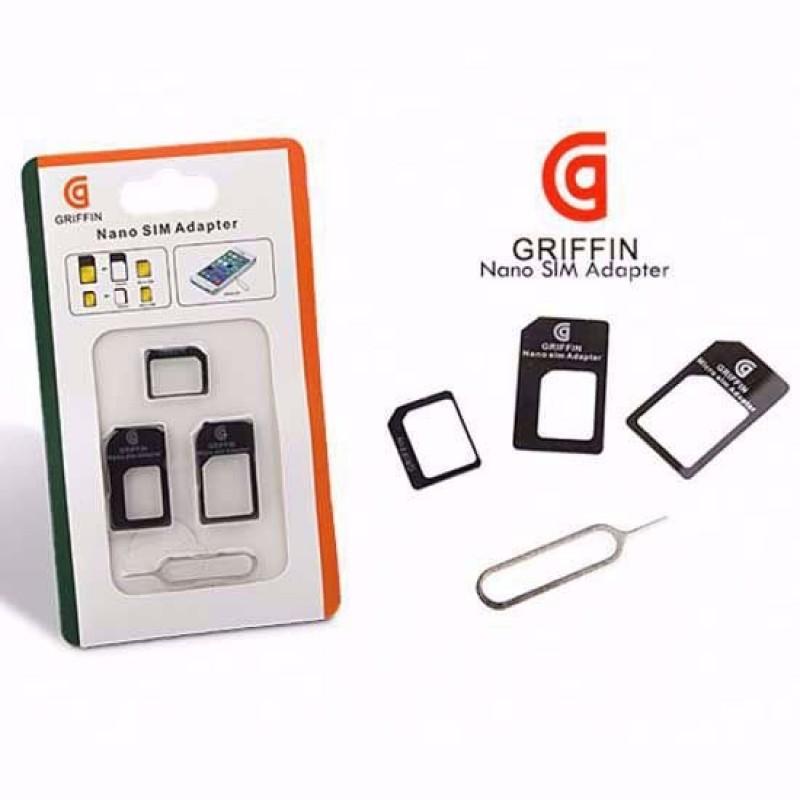 تبدیل خشاب سیم کارت پلاستیکی مدل GRIFFIN
جا سیم کارت موبایل و سوزن
میکرو نانو فول
کوچک بزرگ متوسط