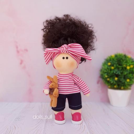 عروسک دست‌ساز مدل دختر اسپورت 