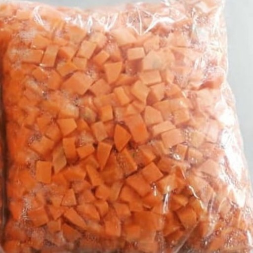 هویج خرد شده نگینی