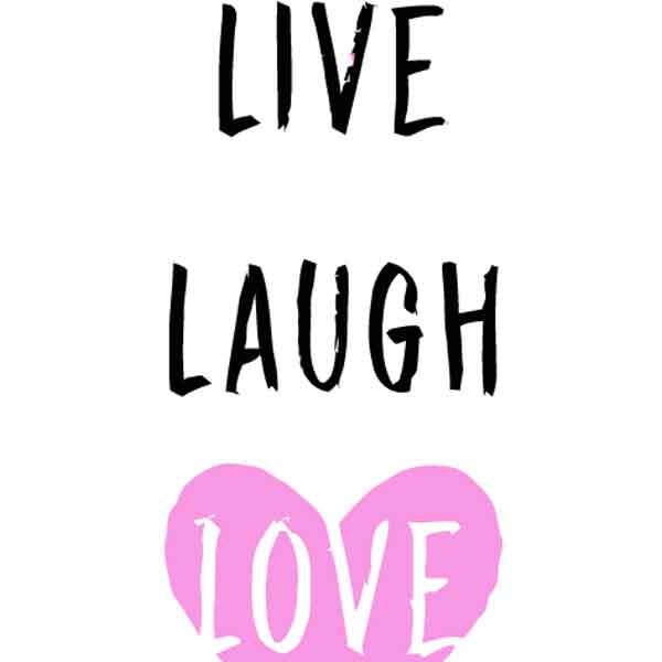 تابلو بوم چاپی لاویا طرح لاو و قلب کد ART-3182