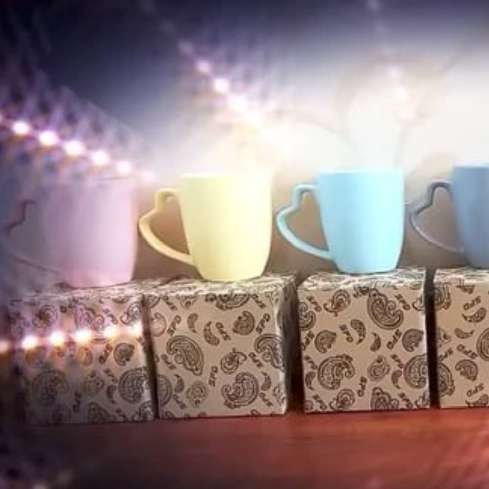 ماگ خمیری طرح دخترشلوارپیشبندی